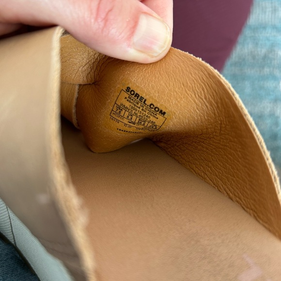 Sorel women’s  Cameron Flatform Mule Sandals from size 7.5 - Picture 5 of 5